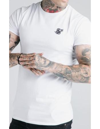 SIKSILK TEE GYM HEM STRAIGHT S/S