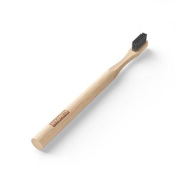 Kumpan ASCH01 bambusový zubní kartáček s aktivním uhlím Soft