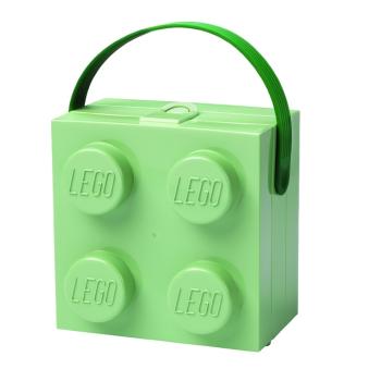 Box s rukojetí, více variant - LEGO Barva: army zelená