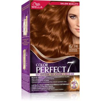 Wella Color Perfect Intense barva na vlasy odstín 6/74 Dark Blonde Amber 1 ks