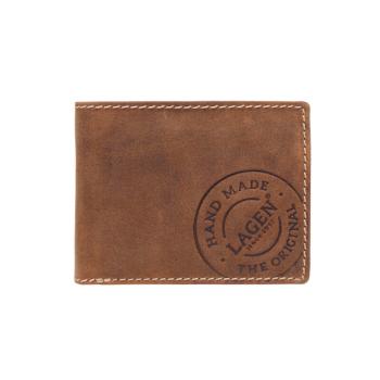 Lagen pánská peněženka kožená 5081/C Brown