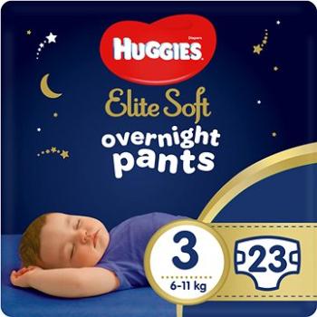 HUGGIES Elite Soft Pants přes noc Pants vel. 3 (23 ks) (5029053548159)