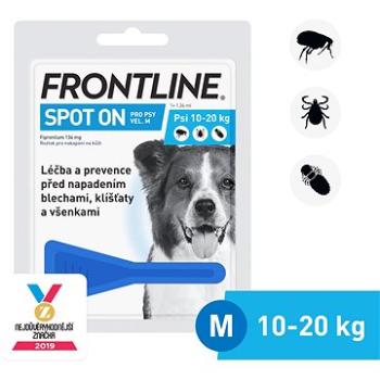 Frontline spot-on pro psy M (10 - 20 kg) 1 × 1,34 ml (6830234)