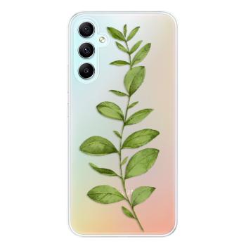 Odolné silikonové pouzdro iSaprio - Green Plant 01 - Samsung Galaxy A34 5G