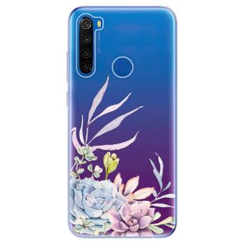 Odolné silikonové pouzdro iSaprio - Succulent 01 - Xiaomi Redmi Note 8T