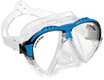 Cressi Matrix Clear/Blue Transparent UNI Potápěčská maska