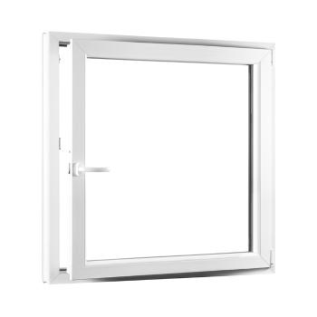 Skladova-okna Jednokřídlé plastové okno PREMIUM otvíravo-sklopné pravé 1100 x 1200 barva bílá