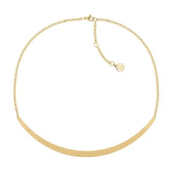 Tommy Hilfiger Originální výrazný pozlacený náhrdelník 2780654