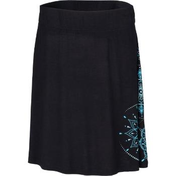 Willard LOVA Dámská úpletová sukně, černá, velikost XL