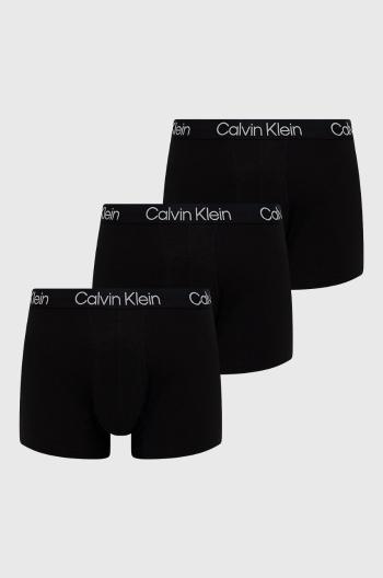 Boxerky Calvin Klein Underwear pánské, černá barva