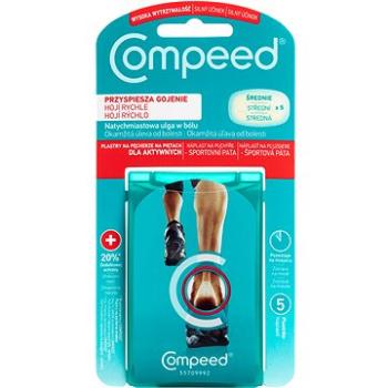 COMPEED Náplasti na puchýře sportovní pata 5 ks (3663555002379)