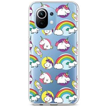 TopQ Kryt Xiaomi Mi 11 Lite silikon Chunky Unicorns 71579 (Sun-71579)