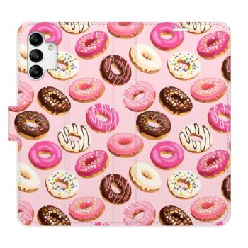 Flipové pouzdro iSaprio - Donuts Pattern 03 - Samsung Galaxy A04s