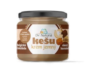 Dr. Natural Kešu krém s belgickou čokoládou a slaným karamelem 220 g