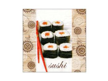 Ubrousky s motivem Sushi - 33x33 cm - 20 ks - MFP Paper