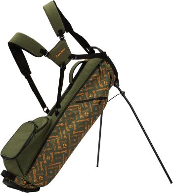 TaylorMade Flextech Carry Stand Bag Sage/Orange Print