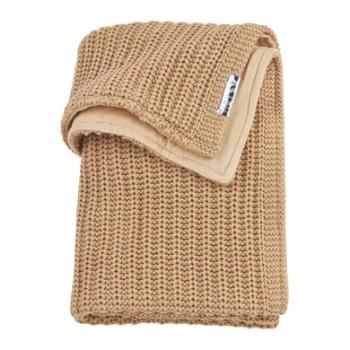 Meyco Dětská deka pletená Herringbone teplá sand velvet 100 x 150