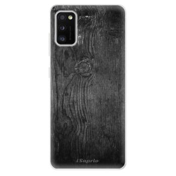 Odolné silikonové pouzdro iSaprio - Black Wood 13 - Samsung Galaxy A41