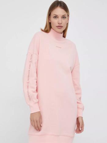 Calvin Klein dámské růžové šaty - M (TA9)