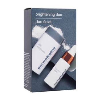 Dermalogica Brightening Duo dárková kazeta pleťové sérum BioLumin-C Serum 3 ml +  exfoliační pudr Daily Microfoliant 4 g na všechny typy pleti