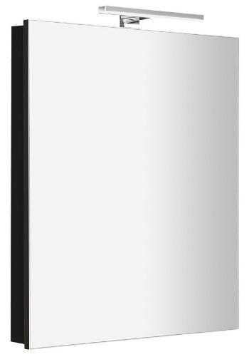 SAPHO GRETA galerka s LED osvětlením, 60x70x14cm, černá mat GT065-0035