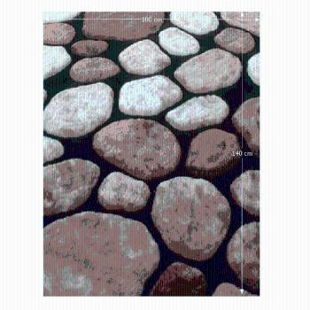 Shaggy koberec PEBBLE TYP 2 Tempo Kondela 100x140 cm