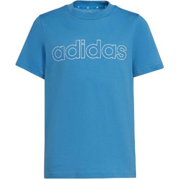 adidas LIN T Chlapecké tričko, modrá, velikost 152