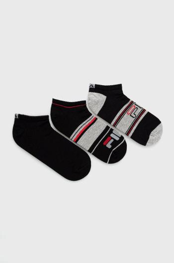 Ponožky Fila pánské, černá barva
