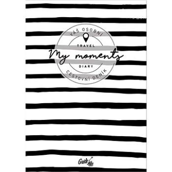 Cestovní deník My Moments / pruhovaný (8595133203395)