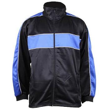 TJ-2 sportovní bunda černá-modrá Velikost oblečení: XL