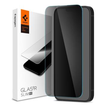 Spigen  tR Slim HD 1 Pack, FC black - iPhone 14/iPhone 13 Pro/iPhone 13, AGL03392