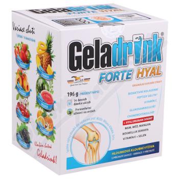 Geladrink FORTE HYAL nápoj 7 příchutí 14 x 14 g