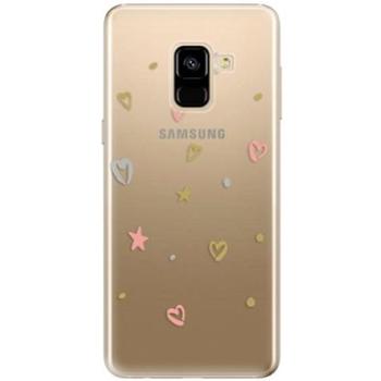 iSaprio Lovely Pattern pro Samsung Galaxy A8 2018 (lovpat-TPU2-A8-2018)