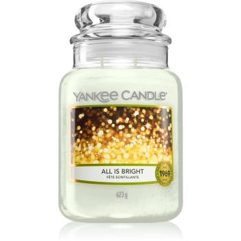 Yankee Candle All is Bright vonná svíčka Classic střední 623 g