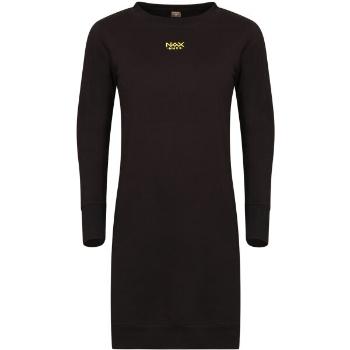 NAX UMEBA Dámské šaty, černá, velikost XL