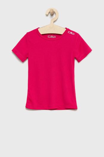 Dětské tričko CMP růžová barva