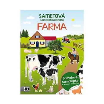 Sametová samolepková knížka/ Farma