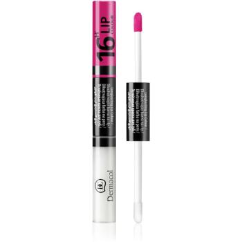 Dermacol 16H Lip Colour dlouhotrvající dvoufázová barva a lesk na rty odstín 21 4.8 g