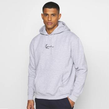 Mikina Karl Kani Small Signature Hoodie Grey - 2XL