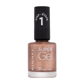 Rimmel London Super Gel STEP1 12 ml lak na nehty pro ženy 099  Winners´ Vibes