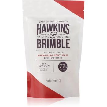 Hawkins & Brimble Energising Body Wash Eco Refill Pouch mycí gel náhradní náplň pro muže 300 ml
