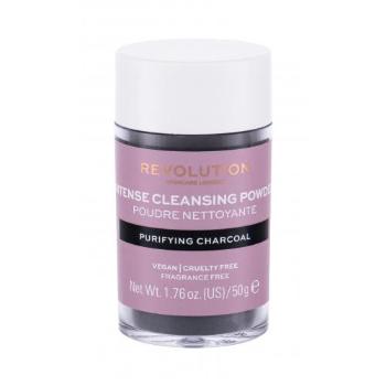 Revolution Skincare Cleansing Powder Purifying Charcoal 50 g čisticí pěna pro ženy na všechny typy pleti; na problematickou pleť s akné