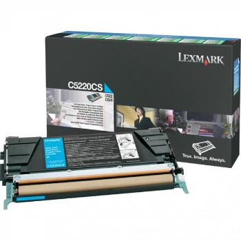 LEXMARK C5220CS - originální toner, azurový, 3000 stran