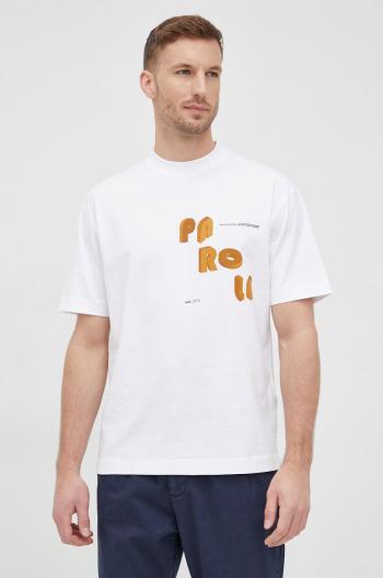 Bavlněné tričko Liu Jo bílá barva, s potiskem