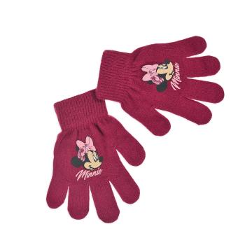 Dívčí rukavice DISNEY MINNIE FLOWERS fialové Velikost: UNI