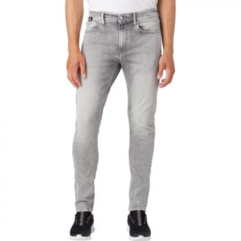 Calvin Klein Calvin Klein Jeans pánské šedé denim džíny SLIM TAPER