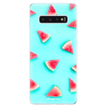 Odolné silikonové pouzdro iSaprio - Melon Patern 10 - Samsung Galaxy S10+