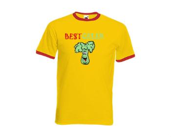 Pánské tričko s kontrastními lemy Best celer