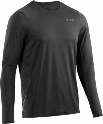 CEP W1136 Run Shirt Long Sleeve Men Black S Běžecké tričko s dlouhým rukávem