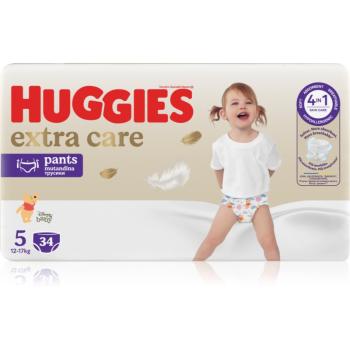 Huggies Extra Care Pants Size 5 jednorázové plenkové kalhotky 12 - 17 kg 34 ks